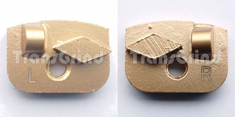 Outils de retrait de revêtement PCD Meuleuses de sol NewGrind Rhino Outils diamantés