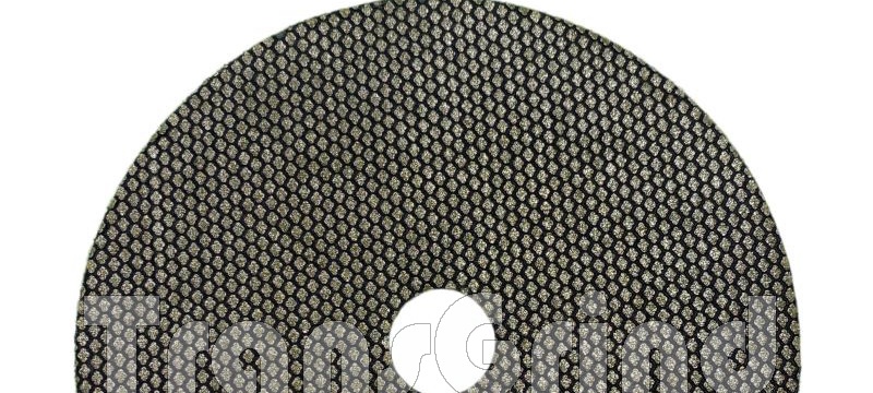electroplated marble polishing pads