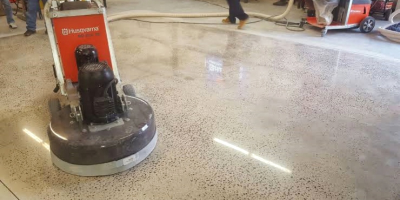 concrete floor polishing
