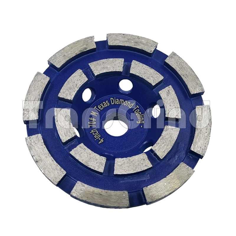Chine Double Row Grinding Cup Wheel For Concrete fabricant