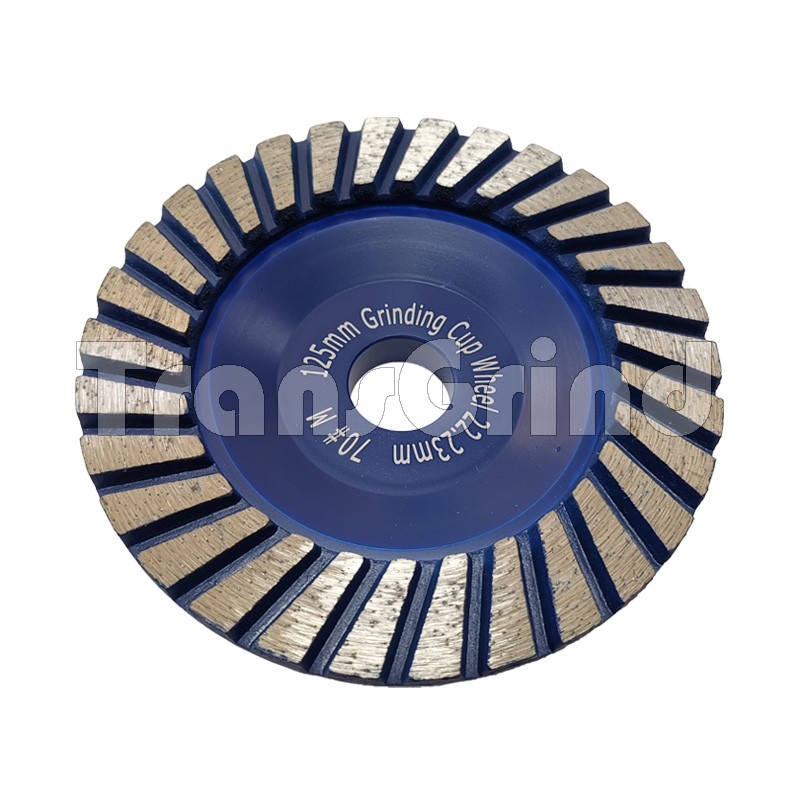 Chine 5 inch Aluminum Grinding Cup Wheel For Concrete fabricant
